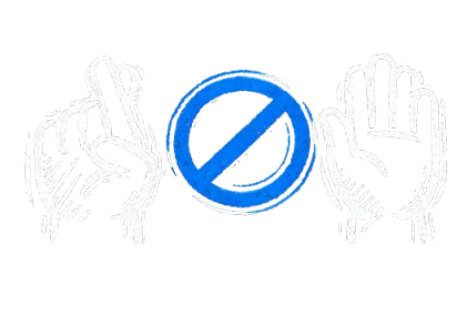 crossed fingers and no symbol removebg preview